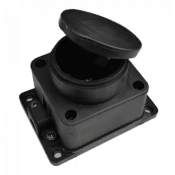 Настенная каучуковая розетка Smartbuy SBE-16-1-00-R