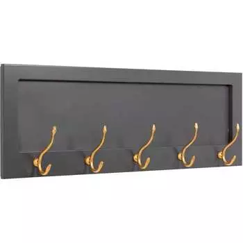 Настенная вешалка для одежды и полотенец BOGACHO Арт 14787/Серый