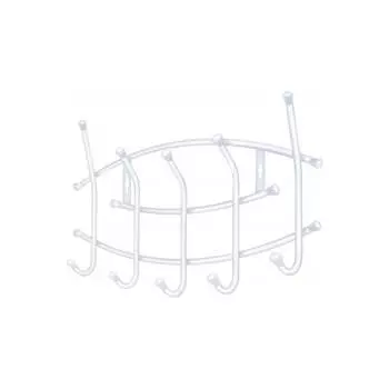 Настенная вешалка Nika НИКА ВНТ3 ВНТ3/МБ матовый белый