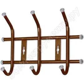 Настенная вешалка Nika ВНТ3/А медный антик