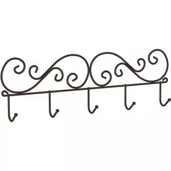 Настенная вешалка ЗМИ Кружева 5 ВН276М