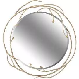 Настенное зеркало BOGACHO Calypso 79044/золотой