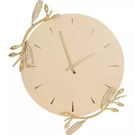 Настенные часы BOGACHO Oliva Branch 45020/кремовый