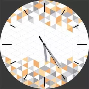 Настенные часы ООО Оптион ЦВЕТНАЯ ГРАФИКА 82925