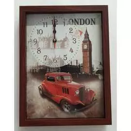 Настенные часы русские подарки по улицам лондона 29x39см 229718