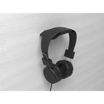 Настенный держатель для наушников EMBODIMENT EMB-HP-W-B