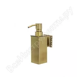 Настенный дозатор для мыла milacio коллекция alicante бронза mc.918.br