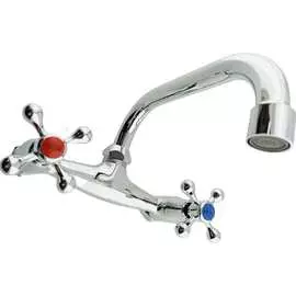 Настенный двухвентильный смеситель для кухни OUTE