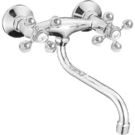 Настенный двухвентильный смеситель для кухни OUTE