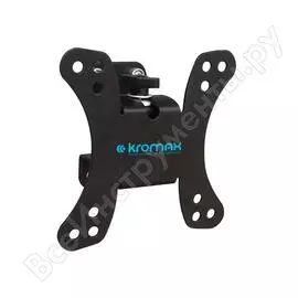 Настенный кронштейн kromax для led/lcd телевизоров 15-32 max 20кг galactic-10 black