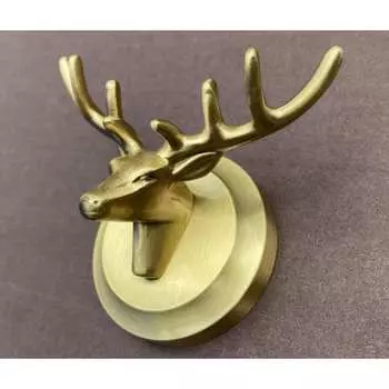 Настенный крючок Bronze de Luxe Олень 81152