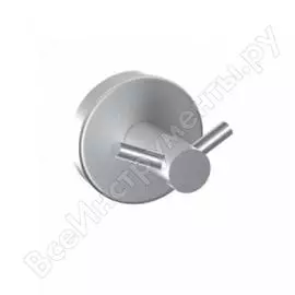 Настенный крючок merida двойной улитка матовый mhw31