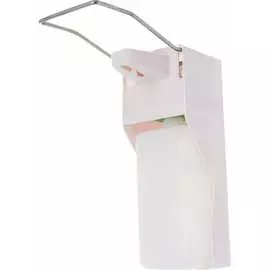 Настенный локтевой дозатор для антисептика Аквалиния