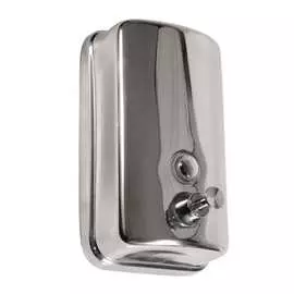 Настенный металлический дозатор для жидкого мыла Аквалиния