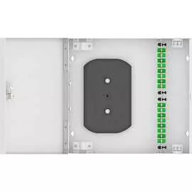 Настенный одномодовый укомплектованный оптический кросс TopLan КРН-Top-16FC/A-OS2-GY