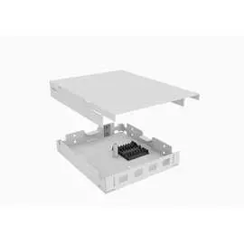 Настенный оптический кросс TopLan КРНМ-Top-04SC/DLC-GY