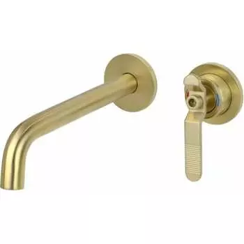 Настенный смеситель для раковины Bronze de Luxe