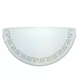 Настенный светильник электроприбор месяц 1/2 ф30 этруска молир прозрачный 1521-1301-00