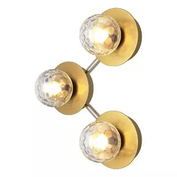 Настенный светильник (бра) MAYTONI Ambre Металл Латунь MOD331WL-L6BS3K