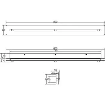 Настенный светильник бра MAYTONI maya led P091WL-L21CH3K