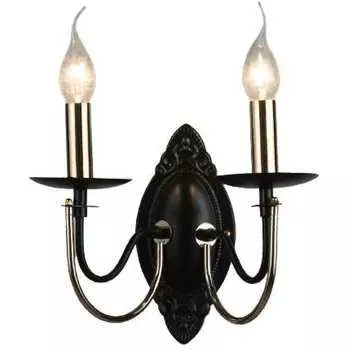 Настенный светильник Мелодия Света PP5525-2W CF+GD 30013