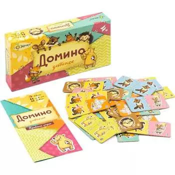 Настольная игра Эврикус Домино детское 498383