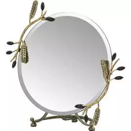 Настольное зеркало BOGACHO Oliva Branch 79027/бронзовый