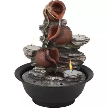 Настольный фонтан GREEN APPLE GAWF00716 Свечи Б0038797