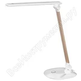 Настольный светильник ЭРА NLED-456-10W-W-G Б0028436