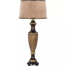 Настольный светильник BOGACHO Ваза ребристая СБ-19/Б/Тюссо капучино