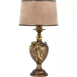 Настольный светильник BOGACHO Флер де Лис СБ-180/Б/Тюссо капучино