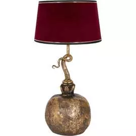 Настольный светильник BOGACHO Гранат СБ-188/Б/Конфети рубивайн