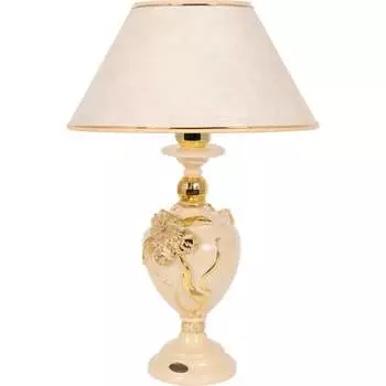 Настольный светильник BOGACHO Флер де Лис СБ-180/АС/Молоко