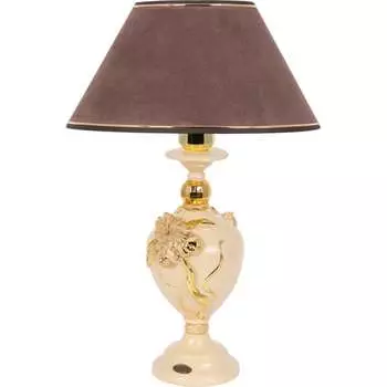 Настольный светильник BOGACHO Флер де Лис СБ-180/АС/Кофе2