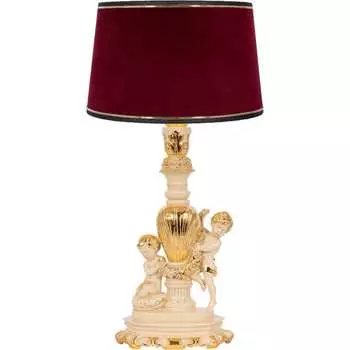 Настольный светильник BOGACHO Путти СБ-1/АС/Конфети рубивайн