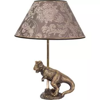 Настольный светильник BOGACHO Динозавр Тирекс СБ-193/Б/38/Голдбраун