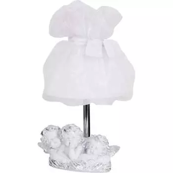 Настольный светильник BOGACHO Веселые Купидоны СБ-85/БлСильвер/Белый