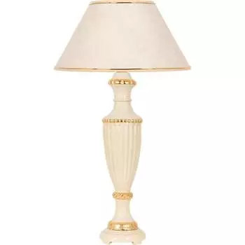 Настольный светильник BOGACHO Ваза ребристая СБ-19/АС/Молоко