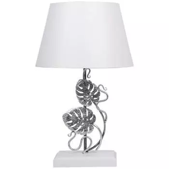 Настольный светильник для спальни BOGACHO Monstera Deliciosa СБ-194/АйсБл/Сити2/Белый