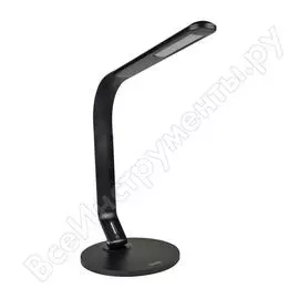 Настольный светильник Uniel TLD-555 Black/LED/500Lm/5500K/Dimmer/USB UL-00003648