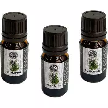 Натуральное эфирное масло для бани Бацькина баня Розмарин 16010-3-набор-ВИ