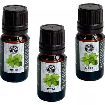 Натуральное эфирное масло для бани Бацькина баня Мята 16008-3-набор-ВИ