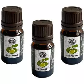 Натуральное эфирное масло для бани Бацькина баня Бергамот 16002-3-набор-ВИ