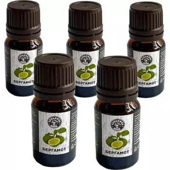 Натуральное эфирное масло для бани Бацькина баня Бергамот 16002-5-набор-ВИ