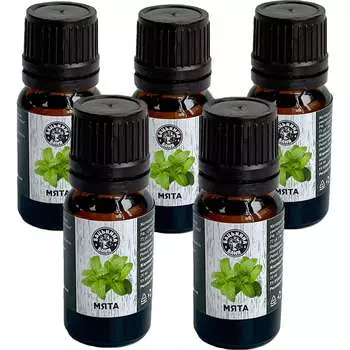 Натуральное эфирное масло для бани Бацькина баня Мята 16008-5-набор-ВИ