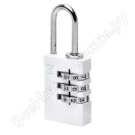 Навесной кодовый замок masterlock 7620eurdwhi