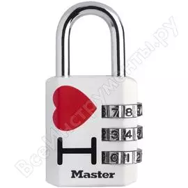 Навесной кодовый замок masterlock i love 1509eurdlov