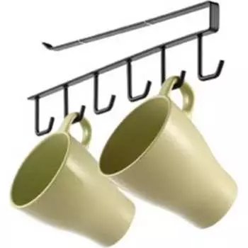 Навесной полочный держатель для чашек Mallony L ordine HSC-2 103797