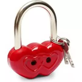 Навесной замок ЧАЗ Два сердца ВС2-28С 3487