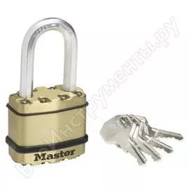 Навесной замок masterlock excell m1beurdlf